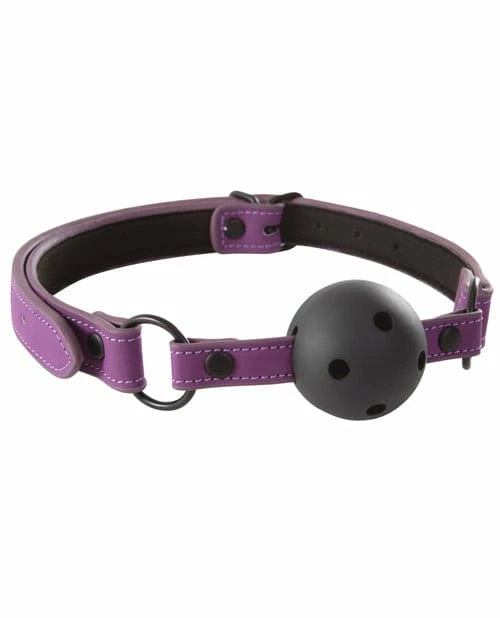 NS Novelties Lust Bondage Ball Gag - Purple Kink & BDSM
