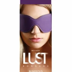 NS Novelties Lust Bondage Blindfold - Purple Kink & BDSM