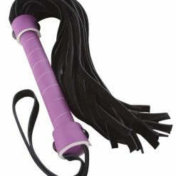 NS Novelties Kink & BDSM Lust Bondage Whip - Purple