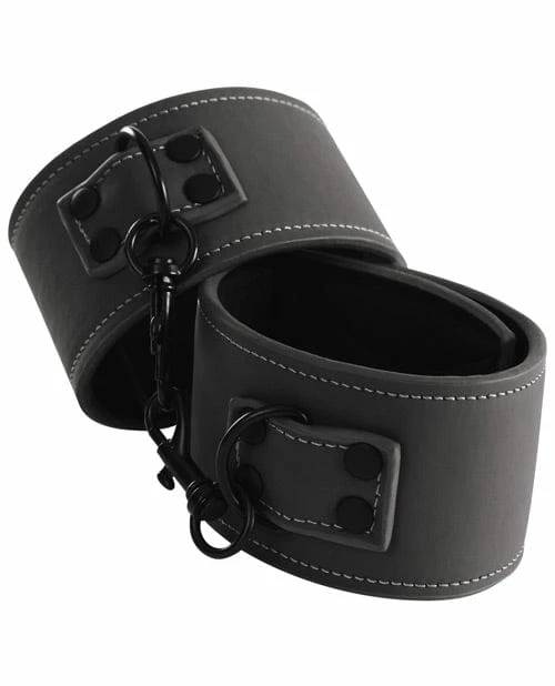 NS Novelties Renegade Bondage Wrist Cuffs - Black