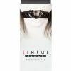 NS Novelties Sinful O Ring Mouth Gag - Black Kink & BDSM