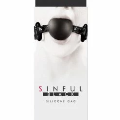 NS Novelties Kink & BDSM Sinful Soft Silicone Gag