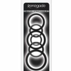 NS Novelties Renegade Build-a-cage Rings - Black Penis Toys