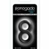 NS Novelties Penis Toys Renegade Infinity Ring - Black