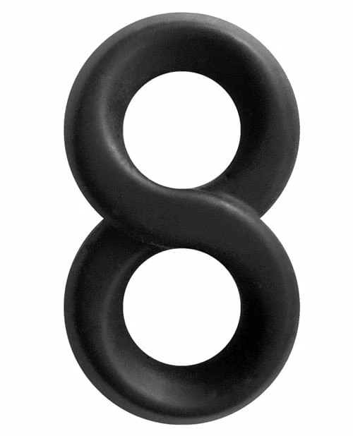 NS Novelties Penis Toys Renegade Infinity Ring - Black