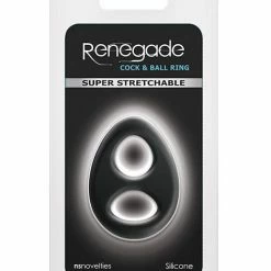 NS Novelties Renegade Romeo Soft Ring - Black