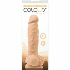 NS Novelties Vibrators Colours Pleasures 5" Vibrating Dildo