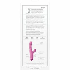 NS Novelties Luxe Nova Thrusting & Throbbing Stimulator Vibrators