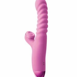 NS Novelties Luxe Nova Thrusting & Throbbing Stimulator Vibrators