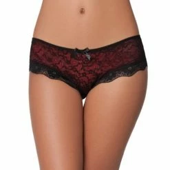 Oh La La Cheri Cage Back Lace Panty Lingerie