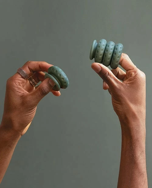 Penis Toys OHNUT Intimate Wearable Bumper - Aloe Set Of 4