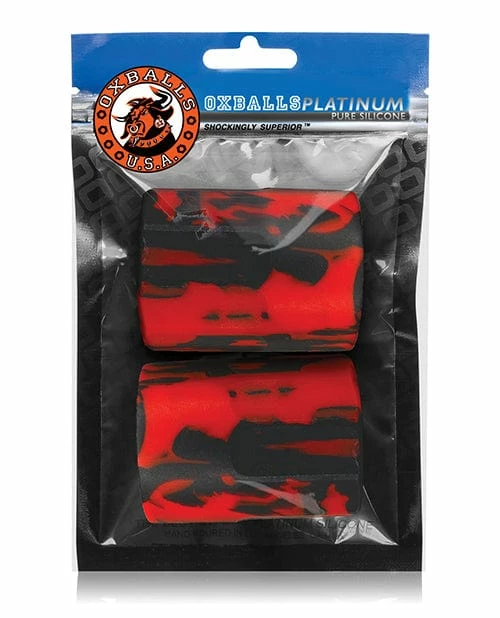 Oxballs Hognips 2 Nipple Suckers - Red-Black Anal Toys