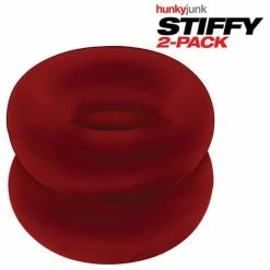 OXBALLS Penis Toys Hunky Junk Stiffy 2 Pack Cockrings