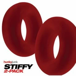OXBALLS Penis Toys Hunky Junk Stiffy 2 Pack Cockrings