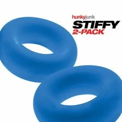 OXBALLS Penis Toys Hunky Junk Stiffy 2 Pack Cockrings