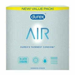 Paradise Marketing Durex Air - Pack Of 24 Condoms
