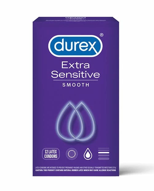 Paradise Marketing Durex Extra Sensitive Smooth - Pack Of 12