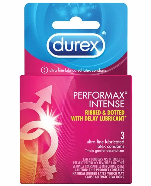 Paradise Marketing Durex Performance Intense Condom - Box Of 3