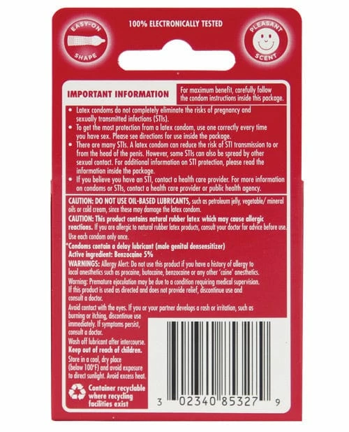 Paradise Marketing Durex Performance Intense Condom - Box Of 3