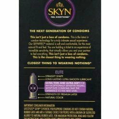 Paradise Marketing Lifestyles Skyn Elite Ultra Thin Condoms - Pack Of 10