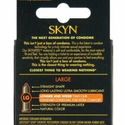 Paradise Marketing Lifestyles Skyn Large Non-latex Condoms