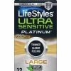 Paradise Marketing Lifestyles Ultra Sensitive Platinum Large - Pack Of 12