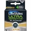 Paradise Marketing Lifestyles Ultra Sensitive Platinum Large - Pack Of 3