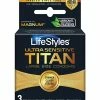 Paradise Marketing Lifestyles Ultra Sensitive Titan - Pack Of 3 Condoms