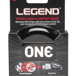 Paradise Marketing One The Legend XL Condoms - Box Of 3