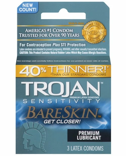 Paradise Marketing Trojan Bareskin Condoms