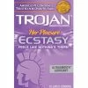 Paradise Marketing Trojan Her Pleasure Ecstasy Condoms - Box Of 10