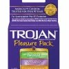 Paradise Marketing Trojan Pleasure Pack Condoms - Box Of 3