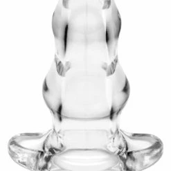 Perfect Fit Brand Perfect Fit Double Tunnel Plug Medium - Clear