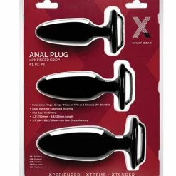 Perfect Fit Brand XPlay Gear Finger Grip Plug Starter Kit - Black