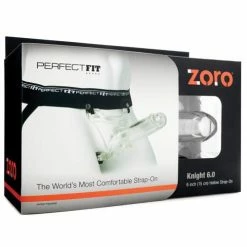Perfect Fit Brand Perfect Fit Zoro Knight Hollow Strap-on - Clear Dildos