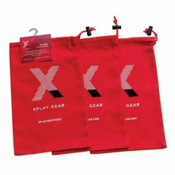 Perfect Fit Brand XPlay Gear Ultra Soft Gear Bag 8" X 13" - Cotton Pack Of 3