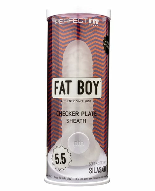 Perfect Fit Brand Perfect Fit Fat Boy Checker Plate Sheath Penis Toys