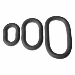 Perfect Fit Brand XPlay Gear 6", 9" & 12" Ultra Wrap Rings - Pack Of 3 Black