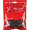 Perfect Fit Brand Penis Toys XPlay Gear Mixed Pack Ribbed Ring And Ribbed Ring Slim - Black - Pack Of 2