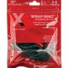 Perfect Fit Brand XPlay Gear Silicone 15" Slim Wrap Ring - Black Pack Of 2 Penis Toys