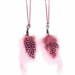 PHS International Bijoux De Nip Colored Feather With Blue Tweezer Clamp Kink & BDSM