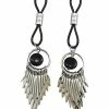 Phs International Bijoux De Nip Nipple Halos W-silver Arrows - Black