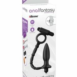 Pipedream Products Anal Fantasy Collection Ass Kicker With Cockring - Black