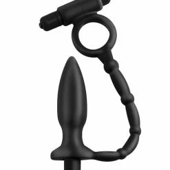 Pipedream Products Anal Fantasy Collection Ass Kicker With Cockring - Black