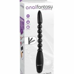 Pipedream Products Anal Toys Anal Fantasy Collection Flexa Pleaser Power Beads - Black