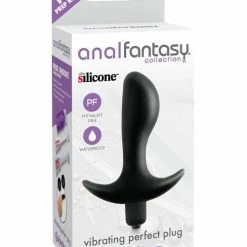 Pipedream Products Anal Fantasy Collection Vibrating Perfect Plug - Black