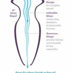 Pipedream Products Anal Fantasy Elite Anal Glass Gaper