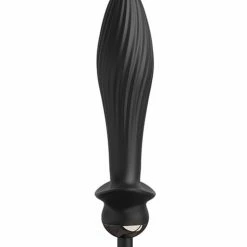 Pipedream Products Anal Toys Anal Fantasy Elite Collection Auto Throb Inflatable Vibrating Plug - Black