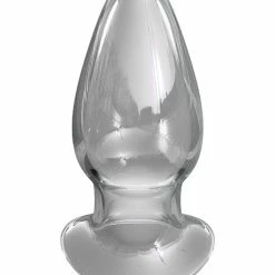 Pipedream Products Anal Fantasy Elite Mega Anal Glass Gaper - Clear