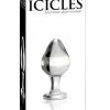 Pipedream Products Icicles No. 25 Hand Blown Glass - Clear